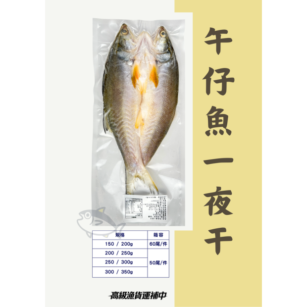 屏東午仔魚一夜干