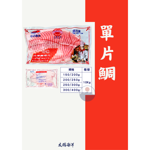台灣鯛鯛魚片 友騰海洋